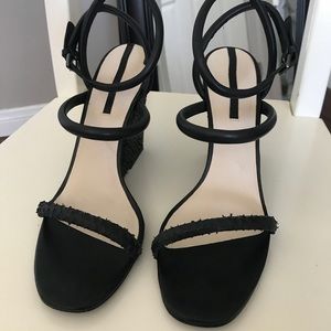 Zara woman leather shoes